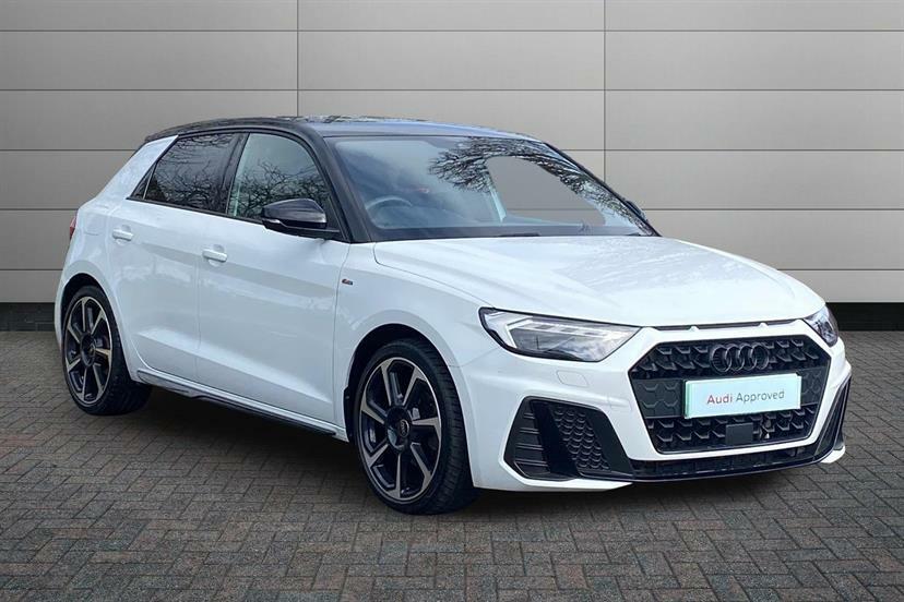Audi A1 30 Tfsi Black Edition White