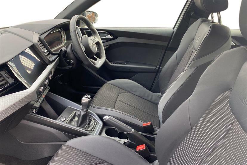 Audi A1 30 Tfsi Black Edition VX74XRG White #2