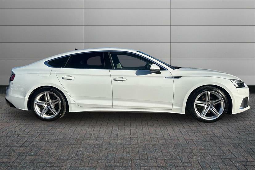 Audi A5 35 Tfsi Sport S Tronic Tech Pack DE24NHL White #4