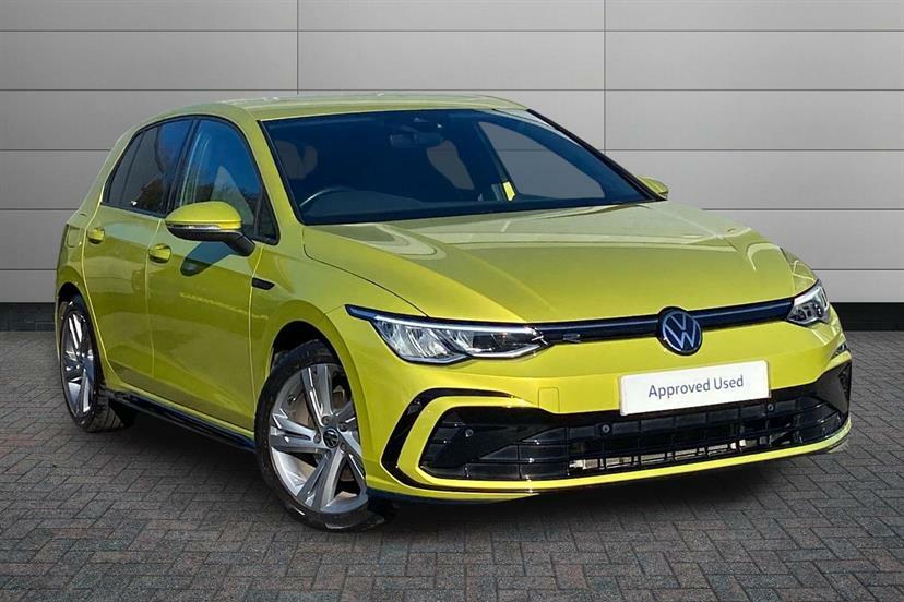 Volkswagen Golf 2.0 Tdi 150 R-line Dsg Yellow
