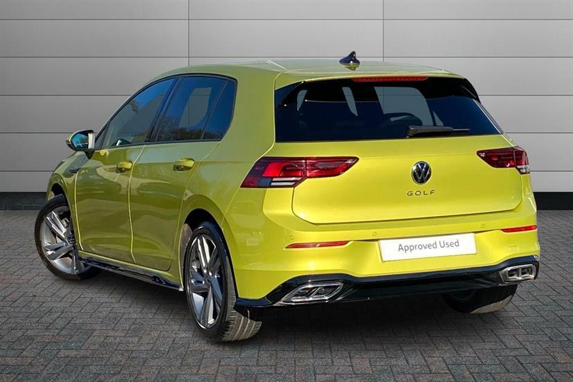 Volkswagen Golf 2.0 Tdi 150 R-line Dsg WM73TYD Yellow #3