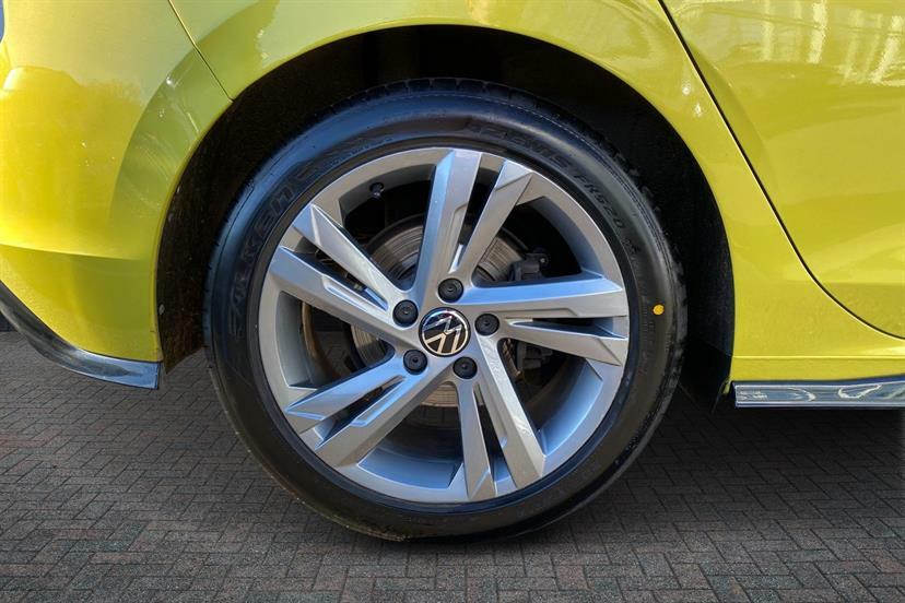 Volkswagen Golf 2.0 Tdi 150 R-line Dsg WM73TYD Yellow #5