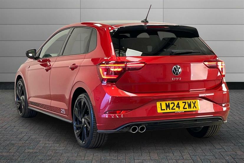Volkswagen Polo 2.0 Tsi Gti Edition 25 Dsg LM24ZWX Black #3
