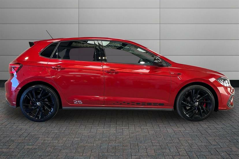 Volkswagen Polo 2.0 Tsi Gti Edition 25 Dsg LM24ZWX Black #4