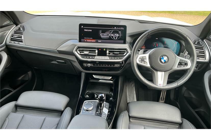 BMW X3 Xdrive20d Mht M Sport Step AK73UWL White #4