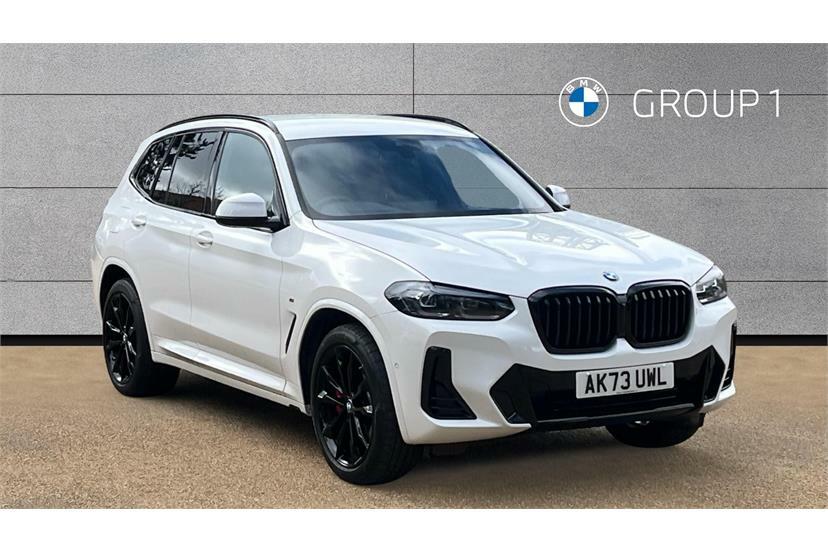 BMW X3 Xdrive20d Mht M Sport Step White