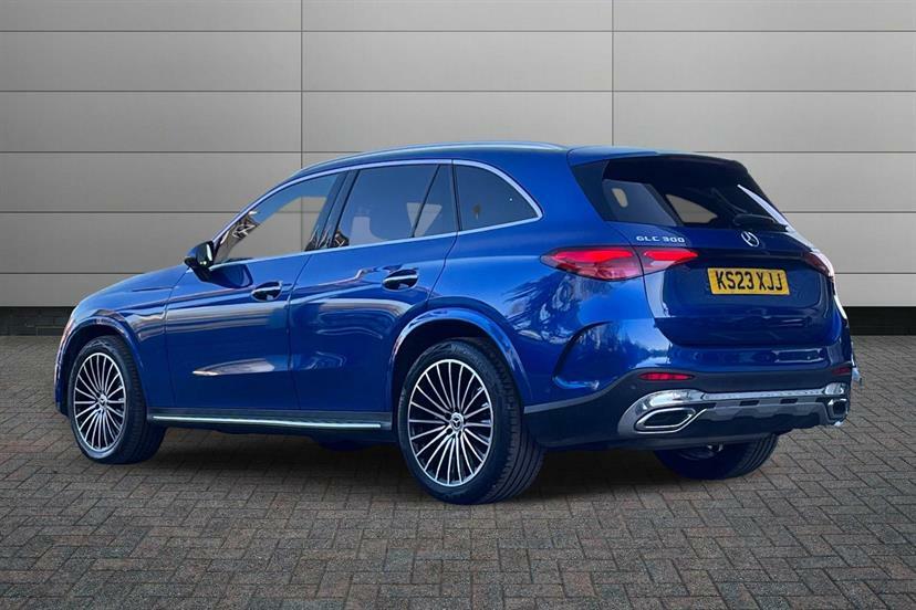 Mercedes-Benz GLC Class 300 4Matic Amg Line Premium Plus 9G-tronic KS23XJJ Blue #2