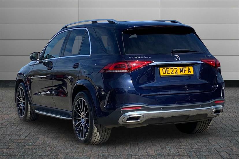 Mercedes-Benz GLE Class 350De 4Matic Amg Line Premium 9G-tronic Blue #2