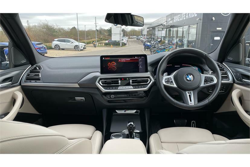 BMW X3 Xdrive M40d Mht Black #4