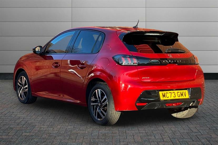 Peugeot 208 1.2 Puretech 100 Allure Premium Eat8 MC73GMV Red #3