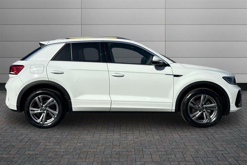 Volkswagen T-Roc 1.5 Tsi R-line GK25CZB White #4