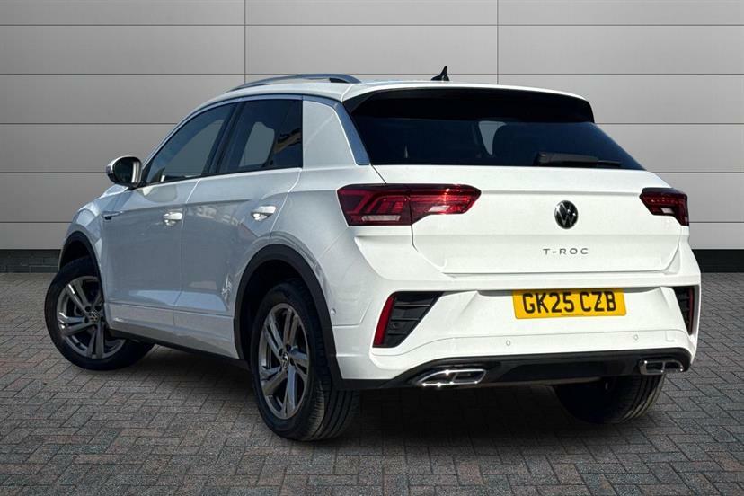 Volkswagen T-Roc 1.5 Tsi R-line GK25CZB White #3