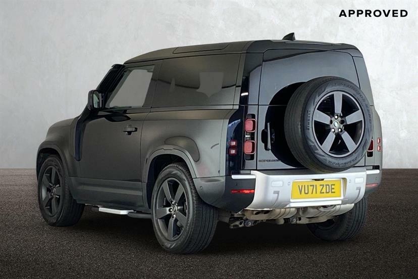 Land Rover Defender 90 3.0 D250 Hse 90 VU71ZDE Black #2