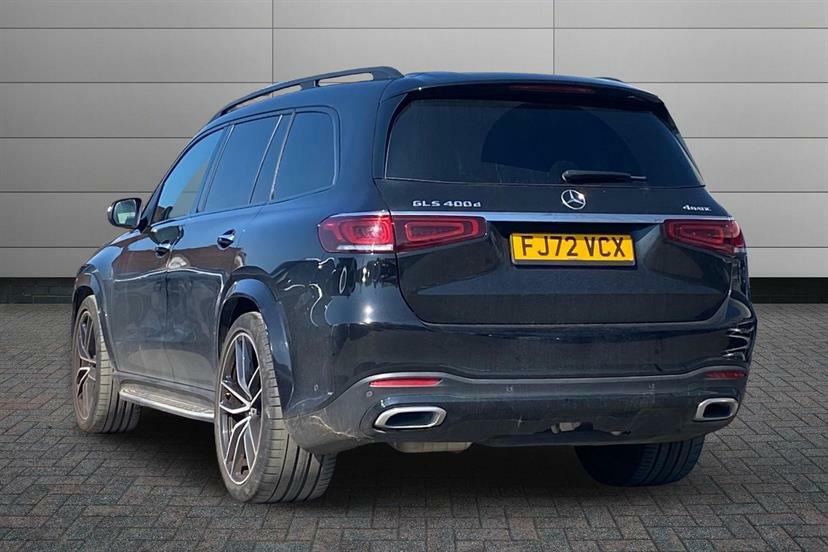 Mercedes-Benz GLS Class 400D 4Matic Night Ed Exec 9G-tron Black #2