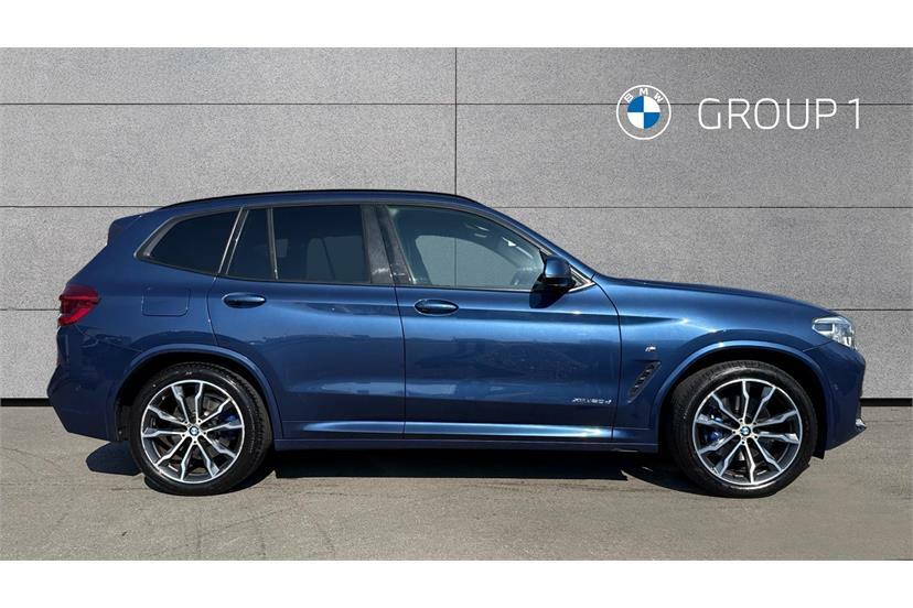 BMW X3 Xdrive20d M Sport Step LL67GYW Blue #3