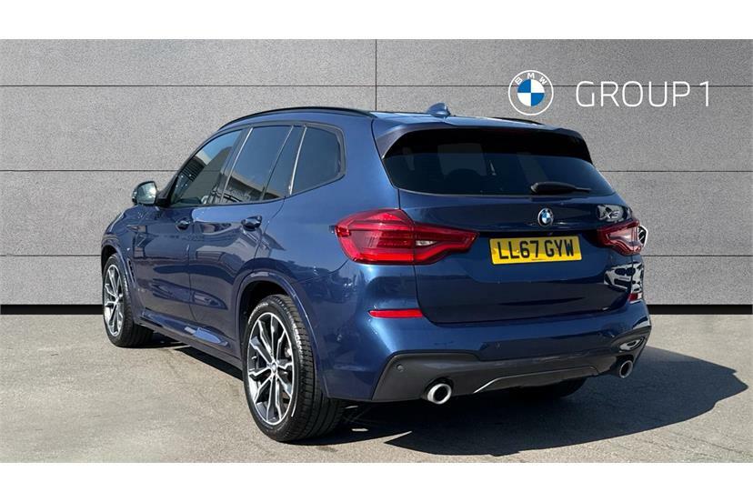 BMW X3 Xdrive20d M Sport Step LL67GYW Blue #2