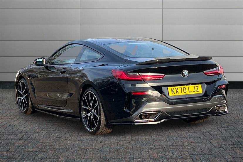 BMW 8 Series 840D Xdrive KX70LJZ Black #3
