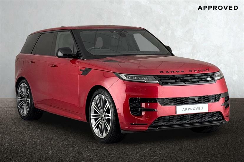 Land Rover Range Rover Sport 3.0 P460e Dynamic Se Red