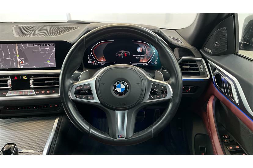 BMW 4 Series 420D Mht M Sport Step Black #5