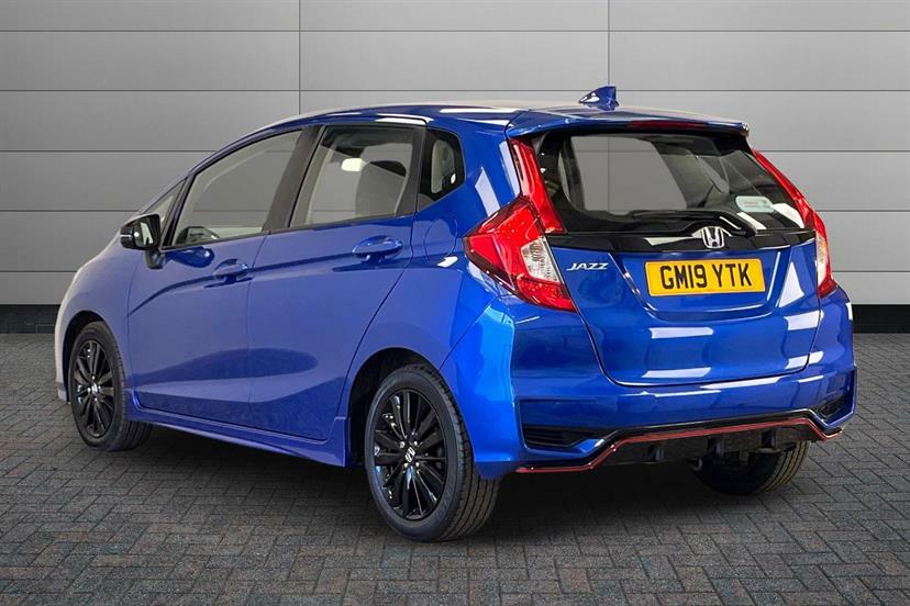 Honda Jazz 1.5 I-vtec Sport Navi Cvt Blue #3