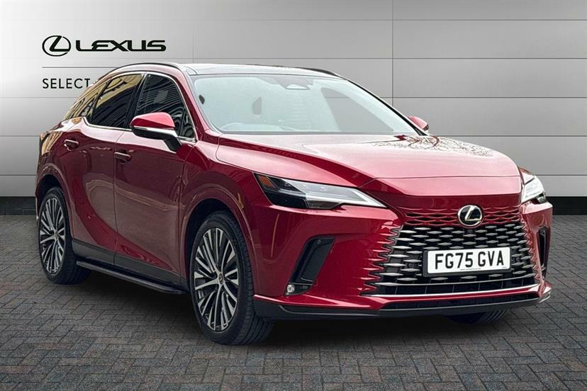 Lexus RX 450H 2.5 E-cvt Premium Packpan Roof Red