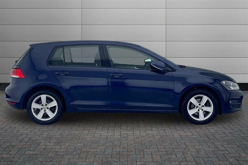 Volkswagen Golf 1.4 Tsi Match Dsg Blue #4