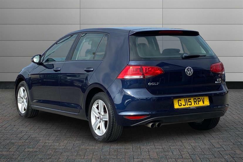 Volkswagen Golf 1.4 Tsi Match Dsg Blue #3