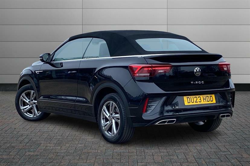 Volkswagen T-Roc 1.5 Tsi R-line DU23HDD Black #3