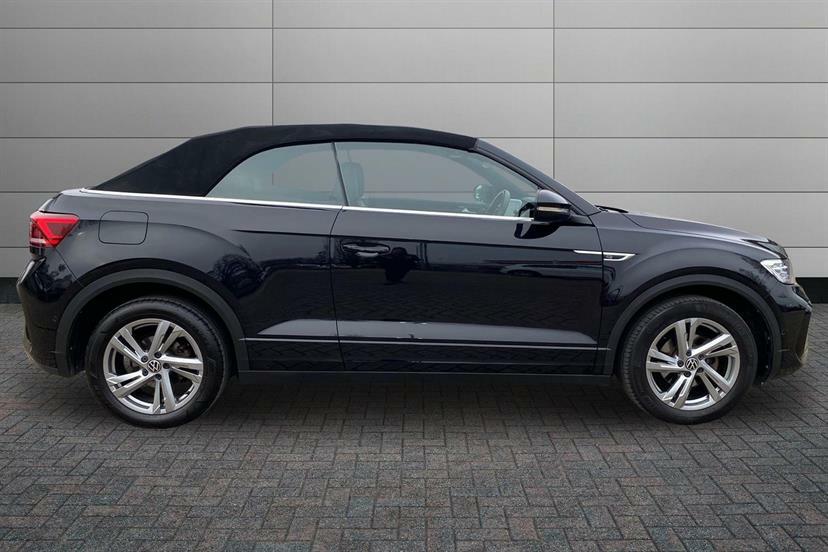 Volkswagen T-Roc 1.5 Tsi R-line DU23HDD Black #4