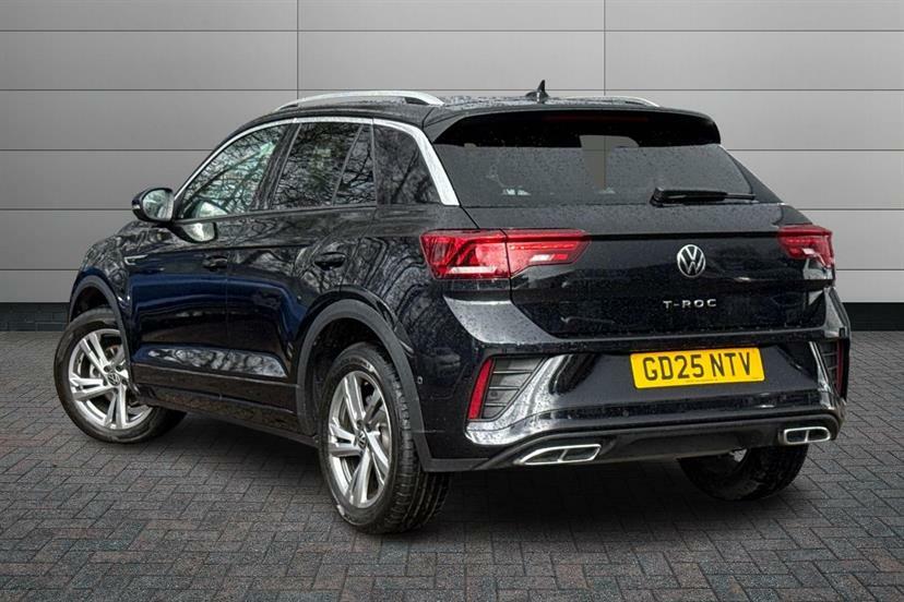 Volkswagen T-Roc 1.5 Tsi R-line GD25NTV Black #3
