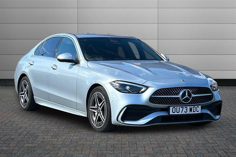 Mercedes-Benz C Class C300 Amg Line 9G-tronic Silver