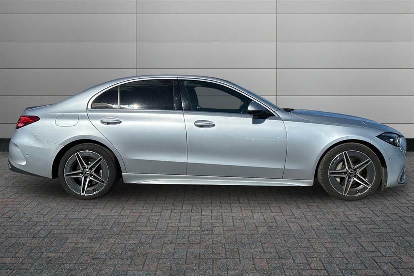 Mercedes-Benz C Class C300 Amg Line 9G-tronic OU73WDC Silver #3