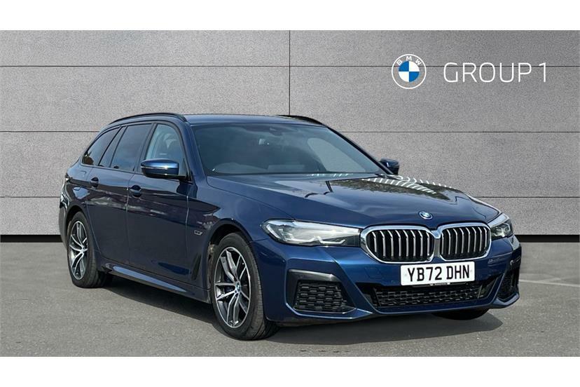 BMW 5 Series 530E M Sport Blue