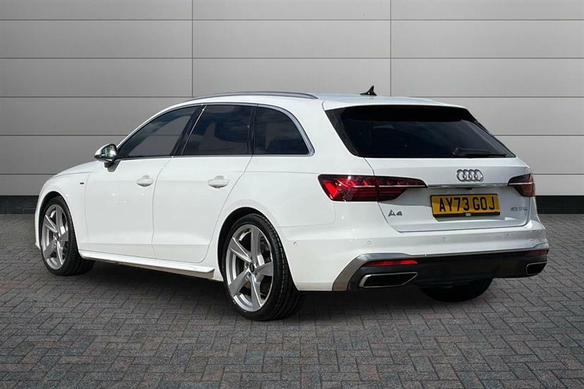Audi A4 40 Tfsi 204 S Line S Tronic AY73GOJ White #3