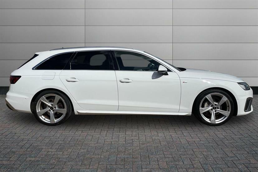 Audi A4 40 Tfsi 204 S Line S Tronic AY73GOJ White #4
