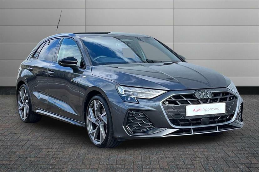 Audi A3 1.5 Tfsi 150 Black Edition S Tronic Grey