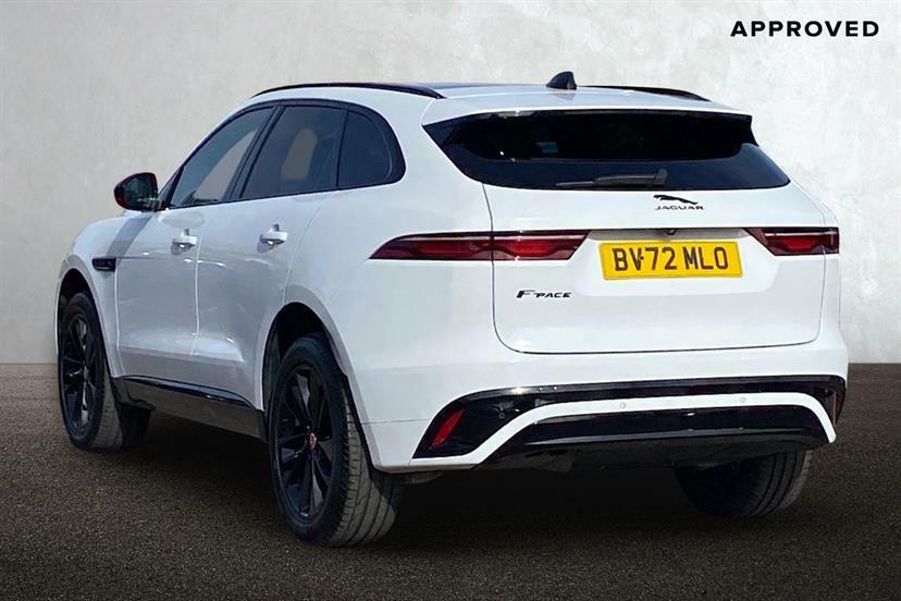 Jaguar F-Pace 2.0 D200 R-dynamic Black Awd BV72MLO White #2