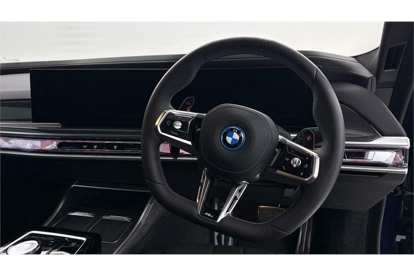 BMW 7 Series M760e Xdrive Blue #5