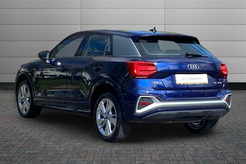 Audi Q2 35 Tfsi S Line S Tronic Blue #3