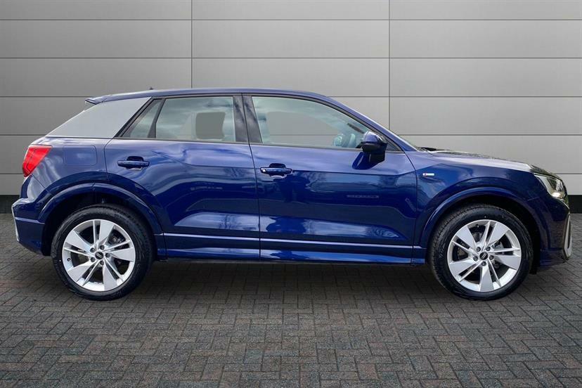 Audi Q2 35 Tfsi S Line S Tronic Blue #4