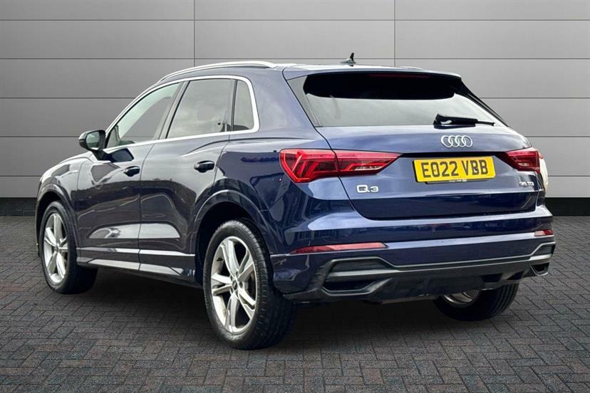 Audi Q3 35 Tdi S Line S Tronic EO22VBB Blue #3