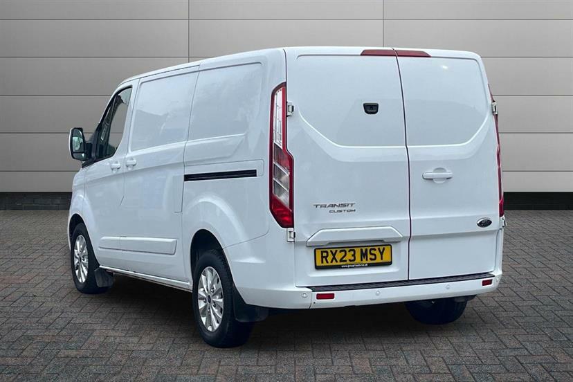 Ford Transit Custom 2.0 Ecoblue 130Ps Low Roof Limited Van RX23MSY White #3