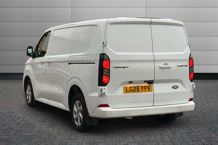 Ford Transit Custom 2.0 Ecoblue 136Ps H1 Van Limited LG25YPV White #3
