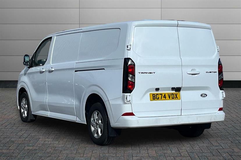 Ford Transit Custom 2.0 Ecoblue 136Ps H1 Van Limited BG74VDX White #3
