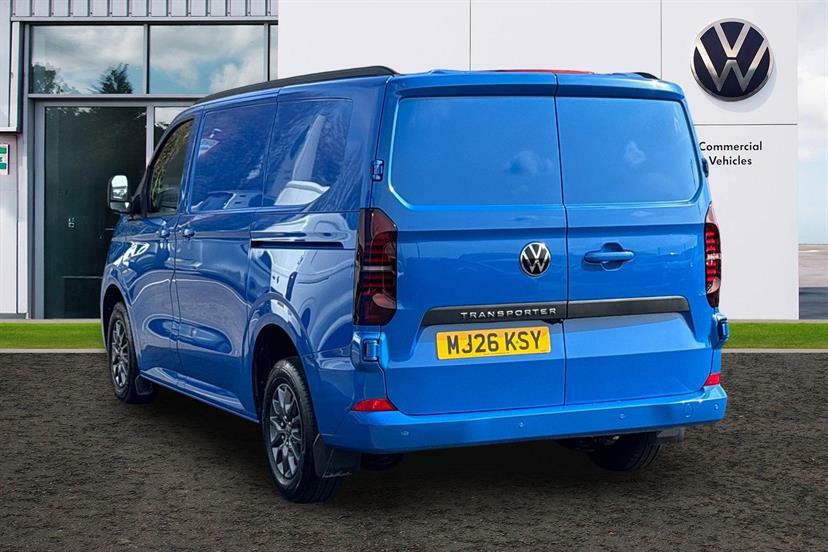 Volkswagen Transporter 2.0 Tdi 150 Commerce Plus Van MJ26KSY Black #3