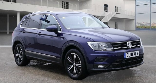 Volkswagen Tiguan Tdi Se Navigation Suv Blue