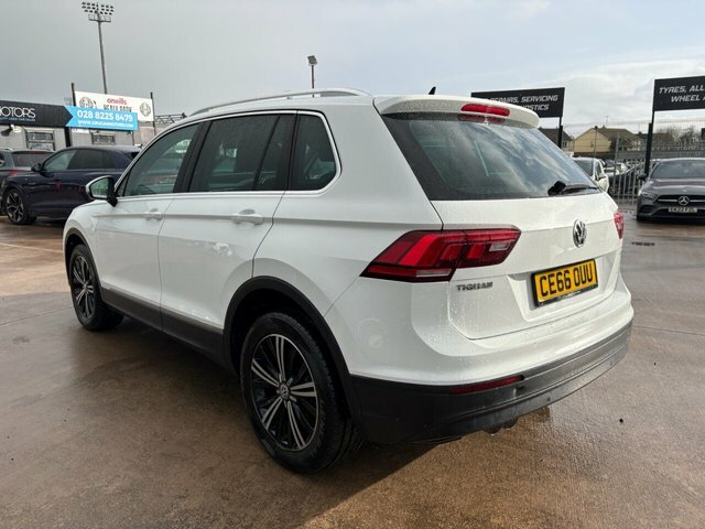Volkswagen Tiguan Tdi Bluemotion Tech Se CE66OUU White #5
