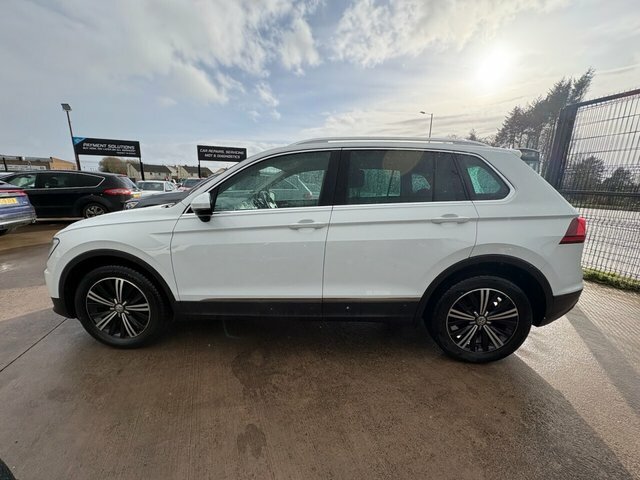 Volkswagen Tiguan Tdi Bluemotion Tech Se CE66OUU White #6