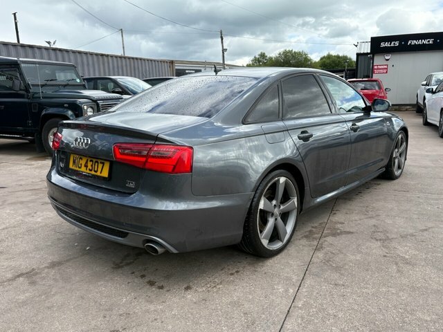 Audi A6 Saloon Tdi V6 Black Edition Grey #4