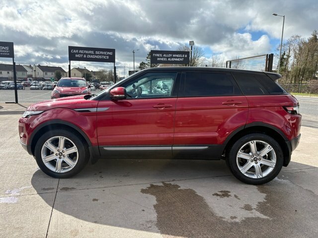 Land Rover Range Rover Evoque Sd4 Pure Suv JMZ1827 Red #6